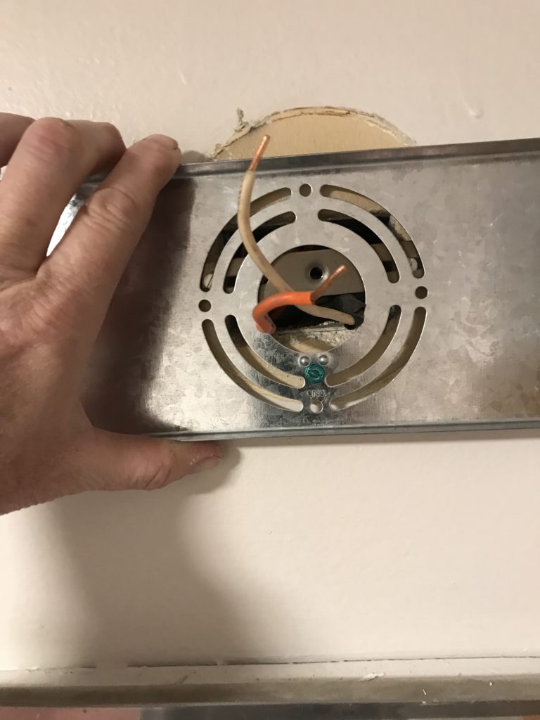 new vanity light electrical how to