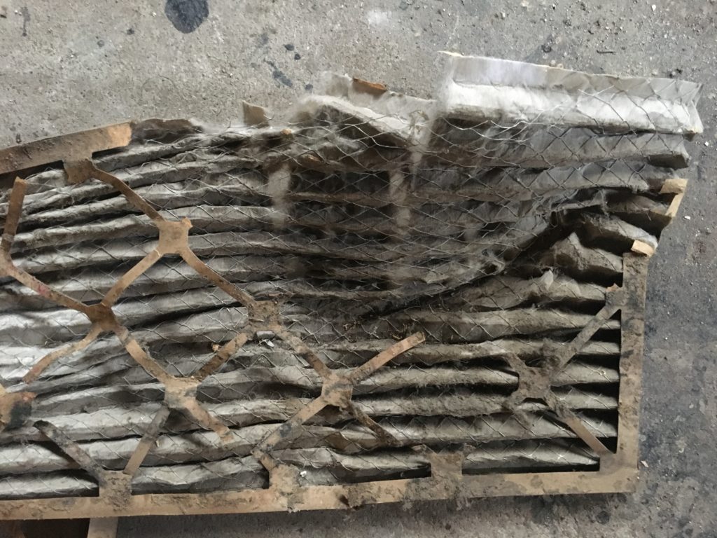 dirty air filter