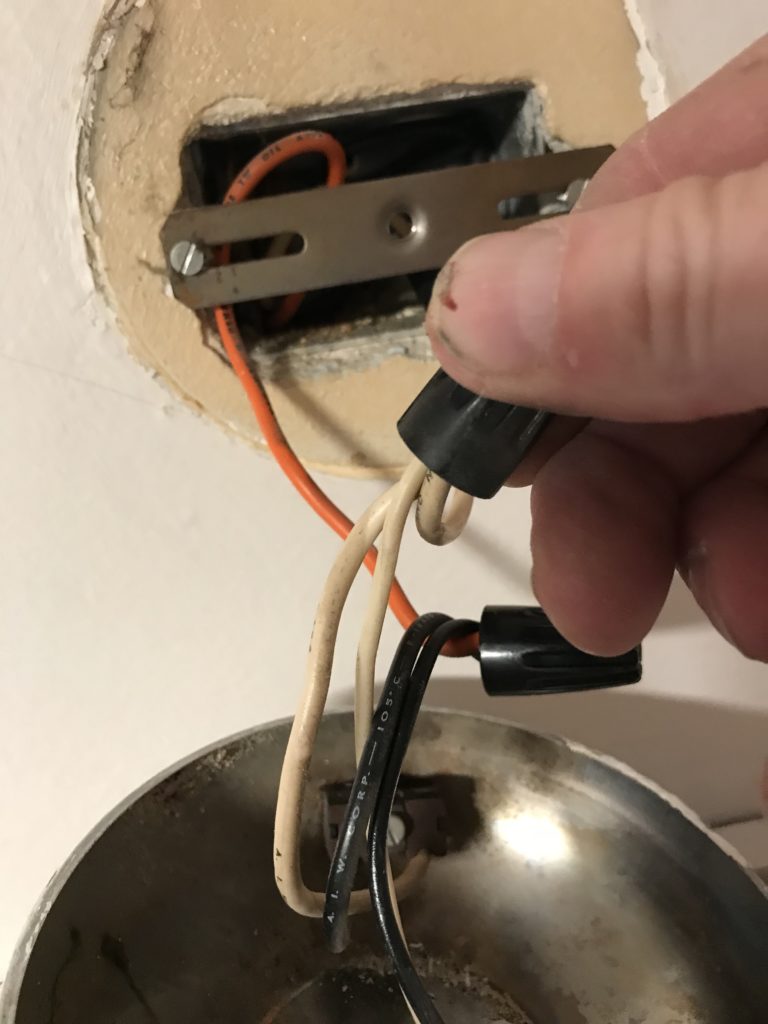 removing old electrical wire nuts