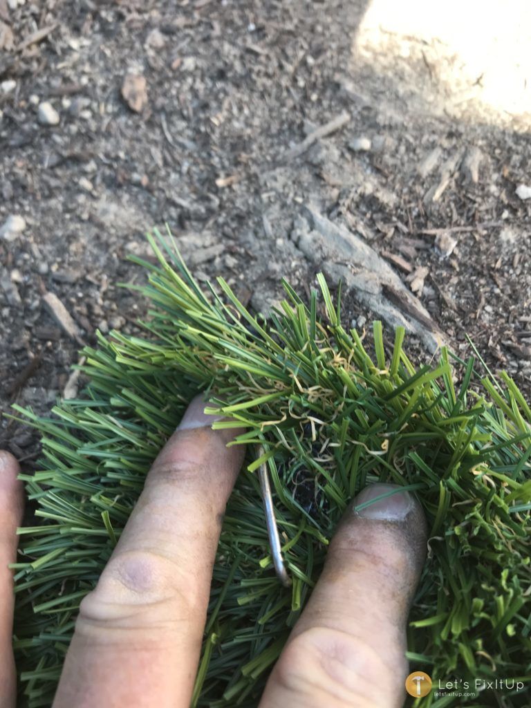 artificial grass staple