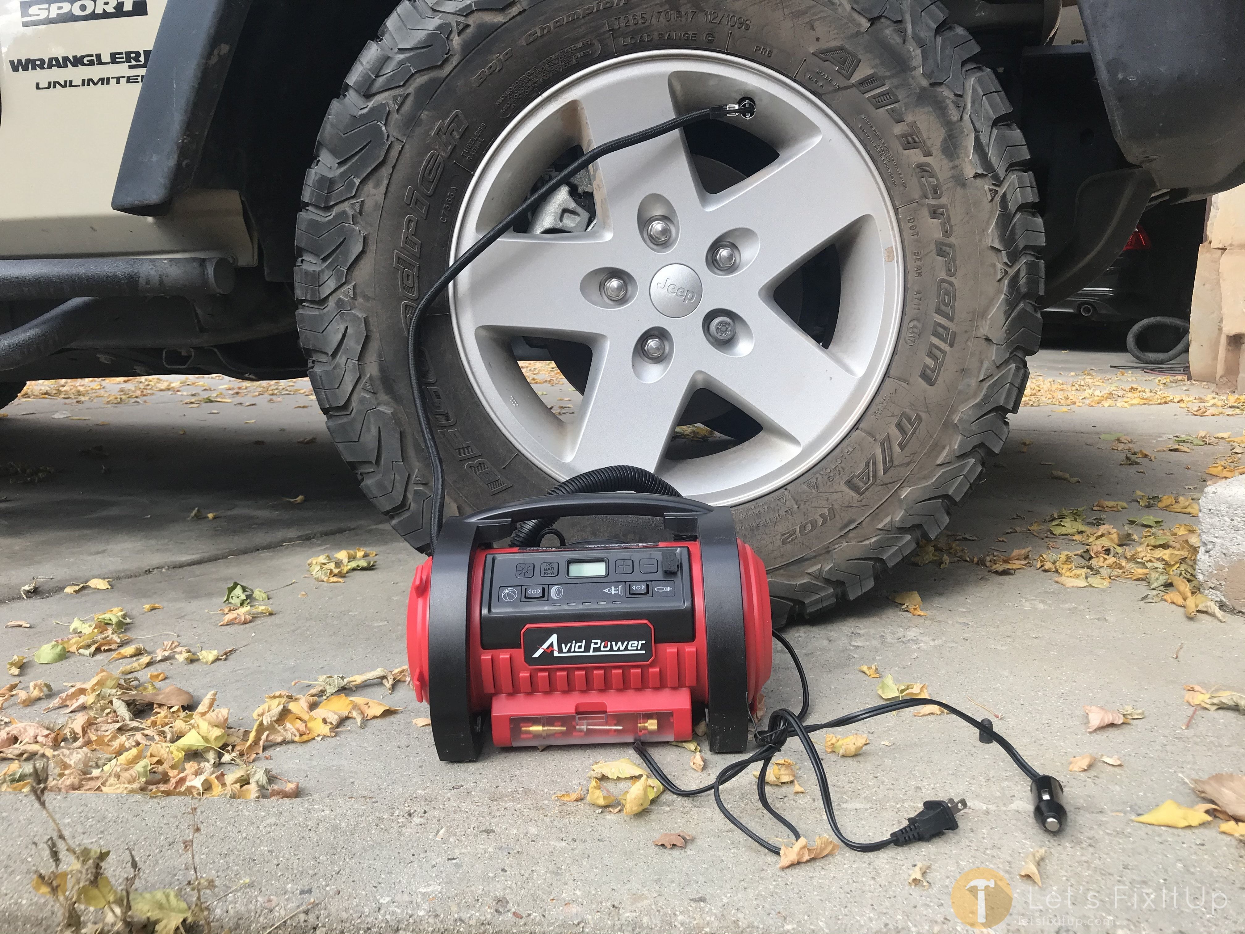 fastest portable tire inflator